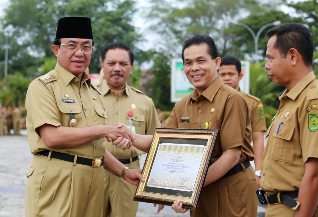 Progres Fisik Pemkab Inhil 2016, Hanya Tiga SKPD Capai 100 Persen