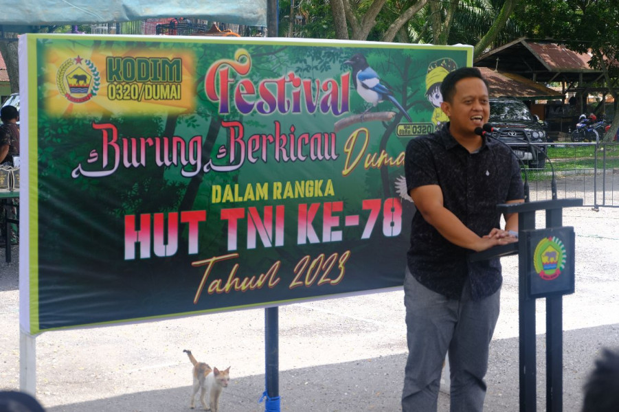 Sempena HUT TNI ke 78, Kodim 0320/Dumai Selenggarakan Festival Berkicau