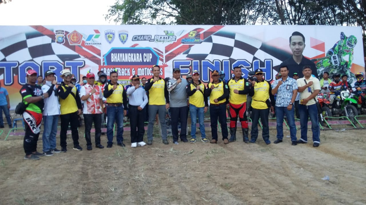 Kapolresta Dumai Tutup Bhayangkara Cup Crasstrack & Motocross Tahun 2019
