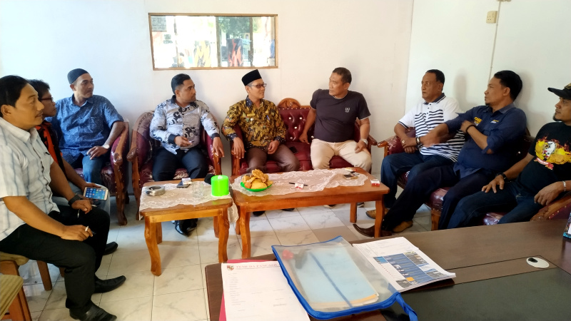 Camat Dumai Timur Kunjungi Kantor PAC PP Dumai Timur