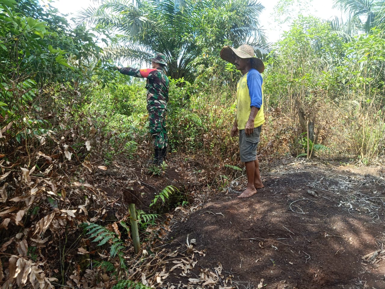Serda Boby Rahman Pantau Wilayah Untuk Mencegah Karhutla