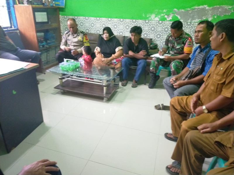 Serda Iwan Sahputra Temui Pejabat Kelurahan