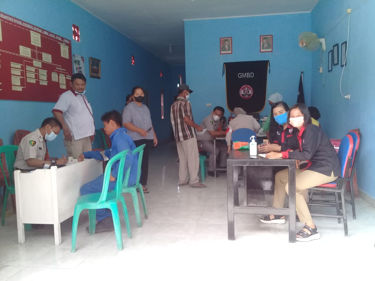 GMBD Bersama Polres Dumai Gelar Vaksinasi