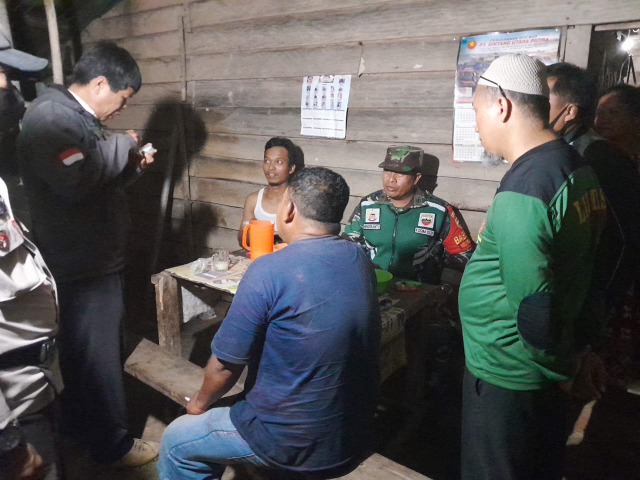 Koramil 04 Laksanakan Monitoring di Wilayah Binaannya