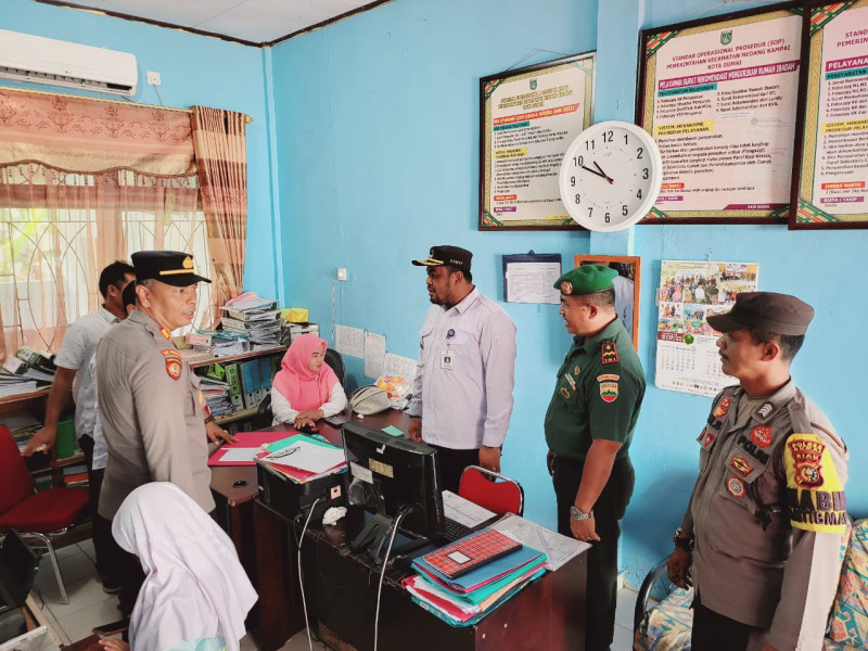 Danpos Ramil 02 Hadiri Giat Tiga Pilar Pemilu Damai