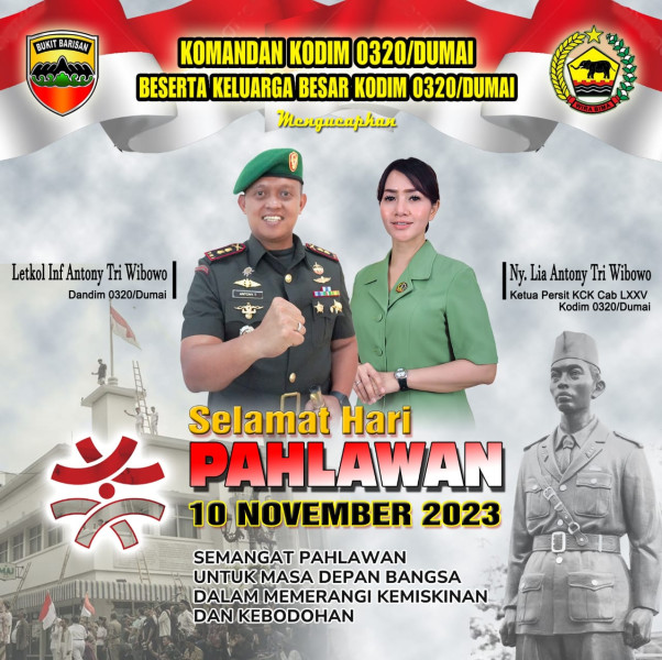Refleksi Dandim 0320/Dumai Jelang Hari Pahlawan