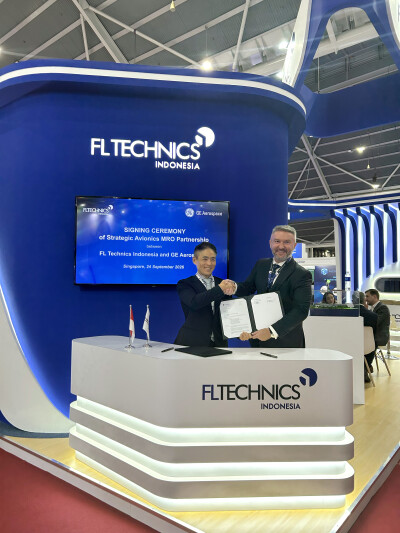GE Aerospace Menandatangani Perjanjian Dukungan Layanan  Sistem Avionik dengan FL Technics Indonesia
