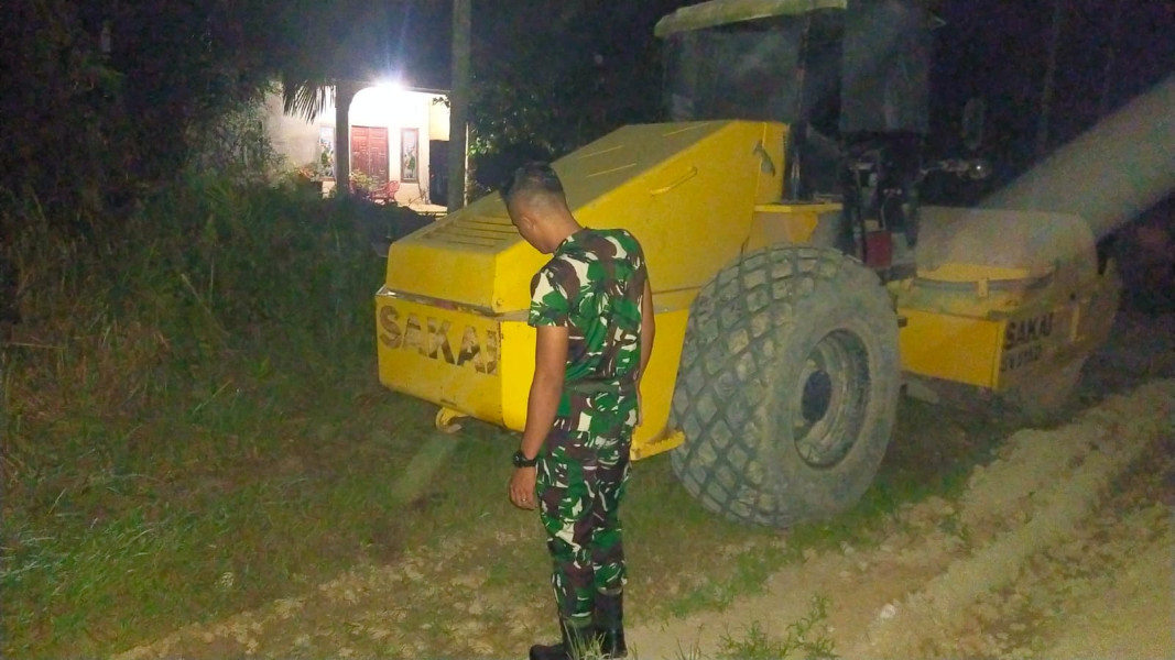 TMMD ke 117, Pengecekan Alat Berat Dilaksanakan Oleh Satgas