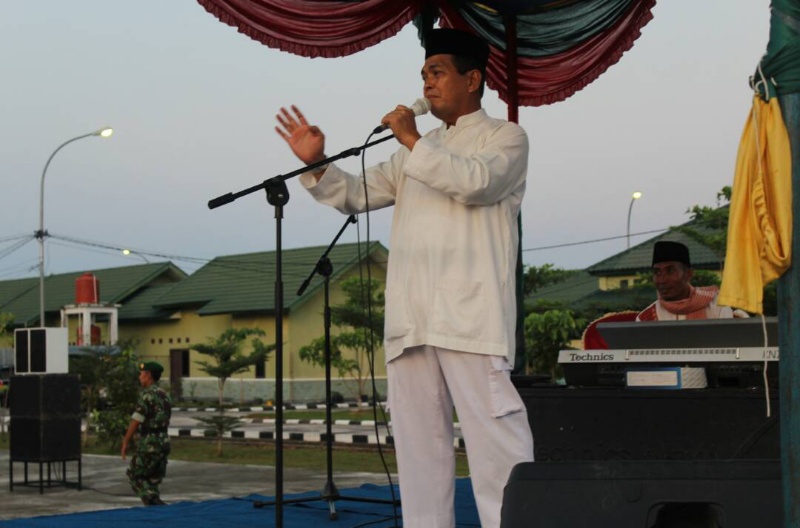 Komandan Komando Resort  Militer (Danrem) Wirabima 031 Brigjen Abdul Karim sampaikan tiga hal