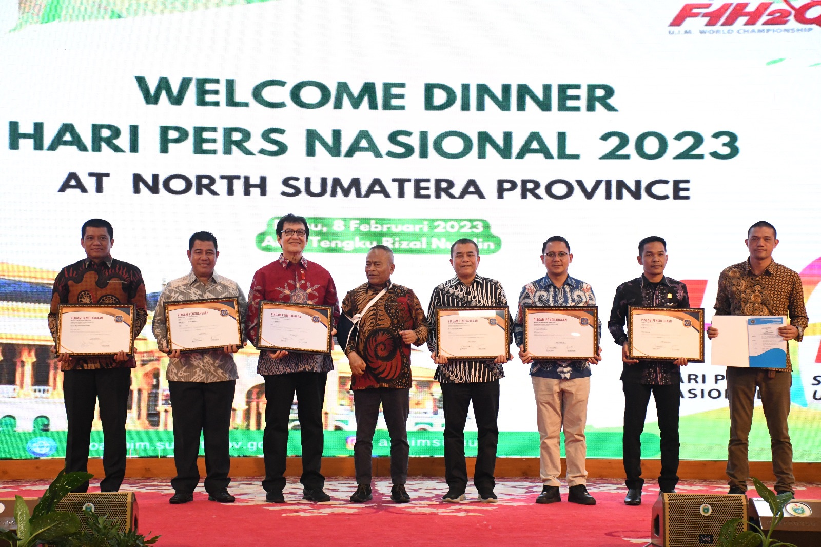 HPN 2023, Pangdam I/BB Terima Penghargaan Tokoh Peduli PWI