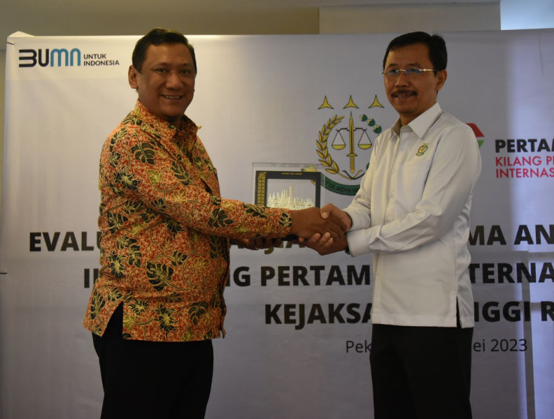 Tingkatkan Sinergitas dan Kerjasama, PT KPI RU Dumai dan Kejaksaan Tinggi Riau Gelar Evaluasi Perjanjian Kerjasama
