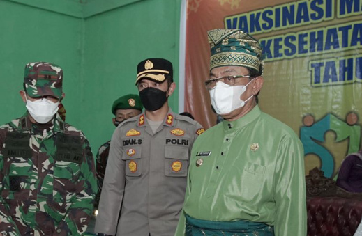 Pemkab Inhil Gencar Laksanakan Vaksinasi Covid-19