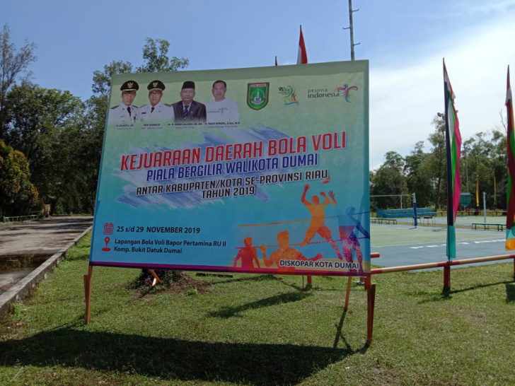 Opent Tournament Bola Volly U-20 Wali Kota Dumai Cup Se-Kabupaten/Kota Riau