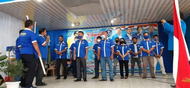 Bupati Andi Saksikan Pelantikan Pimpinan Anak Cabang GAMKI Tiga Kecamatan