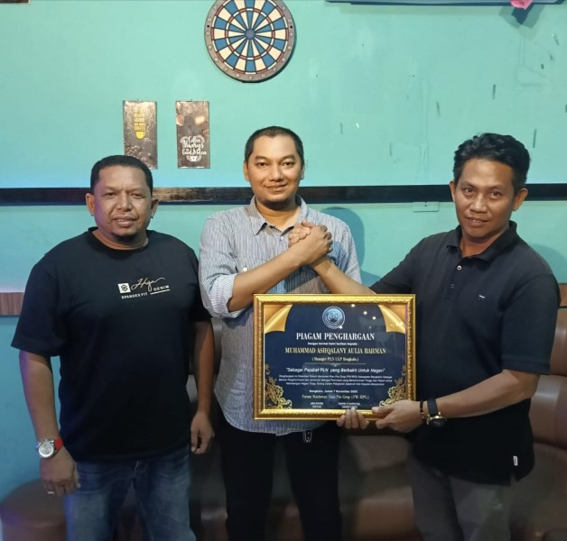 FW-RPG Lepas Keberangkatan Ashqalany Sebagai Manajer PLN ULP Kijang