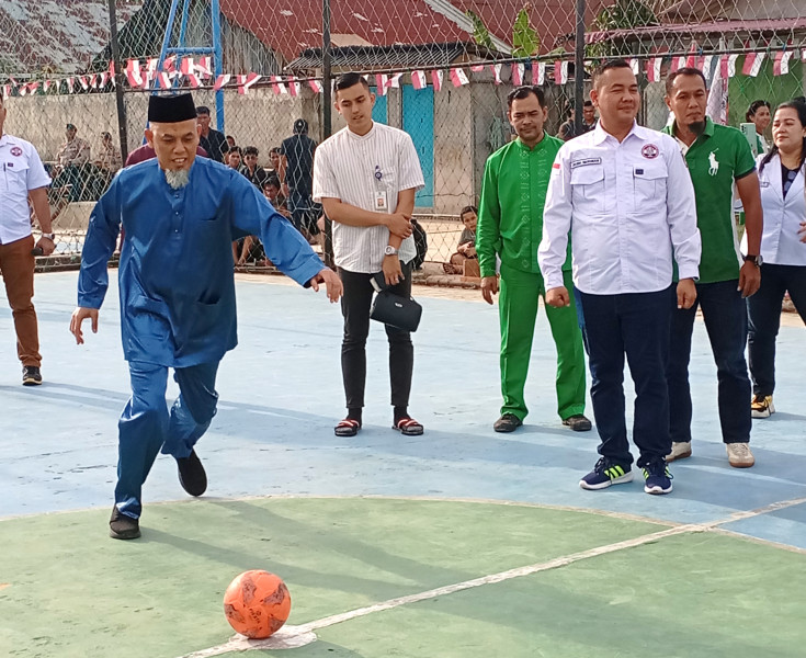 Walikota Dumai Apresiasi Turnamen Futsal GMBD