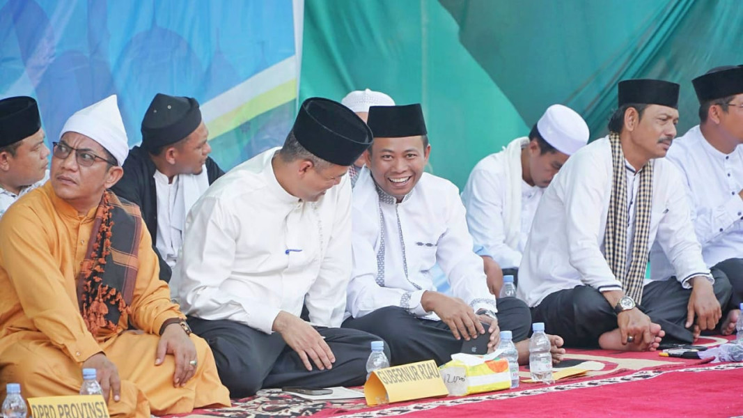 Wakil Bupati Rohil H Sulaiman Hadiri Haul Tuan Guru Syek H. Abdul Wahid