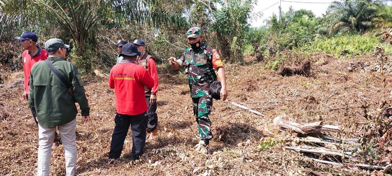 Serka Fahrizal Purba Himbau Masyarakat Jangan Buka Lahan Dengan Cara Dibakar