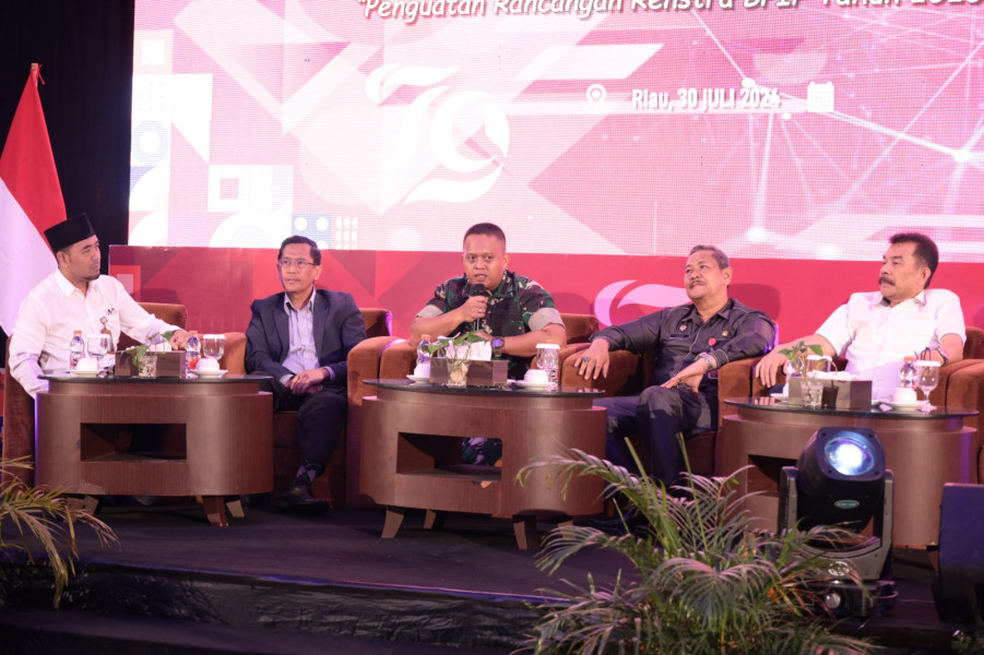 Dandim 0320/Dumai Letkol Inf Antony Tri Wibowo Hadiri Giat Penjaringan Aspirasi Masyarakat Sumatera dan Menjadi Narasumber