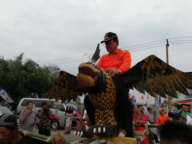 Bupati Komitmen Pertahankan Predikat Kabupaten Inhil Sebagai Lumbung Padi Riau
