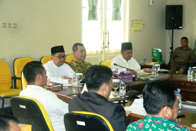 Rapat Forum Sinkronisasi Penyelenggaraan Pemerintahan, Ini pesan Kabinda Riau untuk Siak