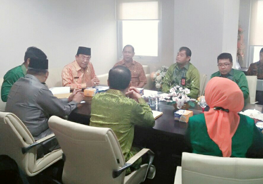 Jelang Pilkada 2018, Pemkab Inhil Audiensi Dengan KPU Riau