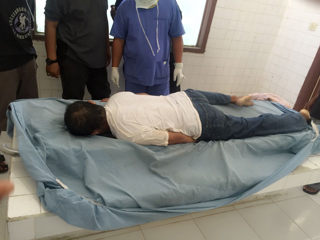 Hasil Visum, Jazad Warga Makasar di Wisma Tembilahan Ini Diduga Karena Sakit