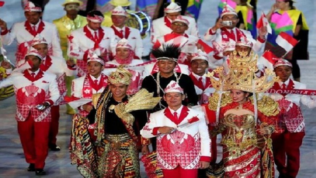 Mantap...!!! Kostum Olimpiade Rio de Janeiro Indonesia Naikkan Pamor