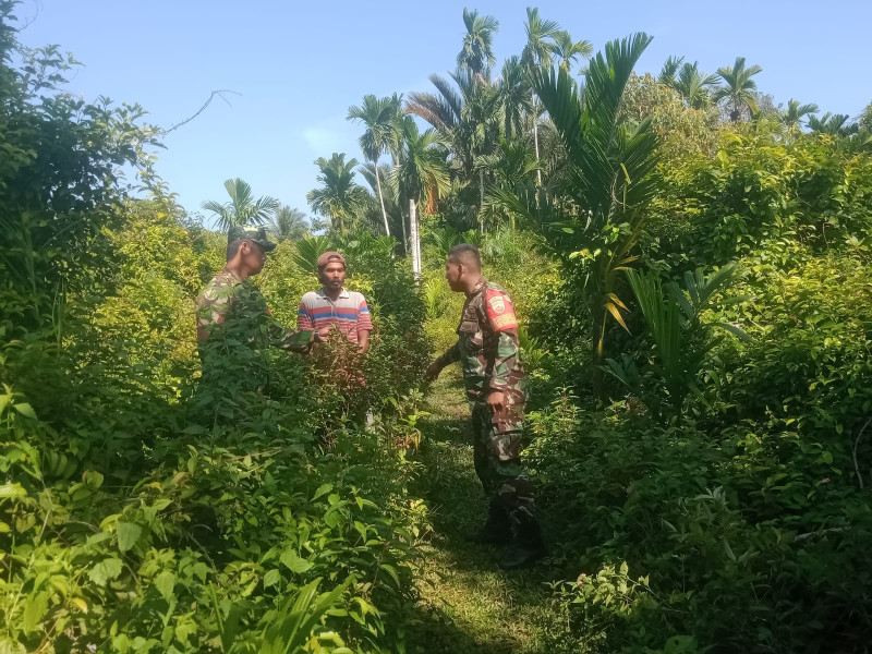 Apresiasi Untuk Babinsa Koramil 06 Merbau Yang Telah Melaksanakan Giat Cegah Karhutla