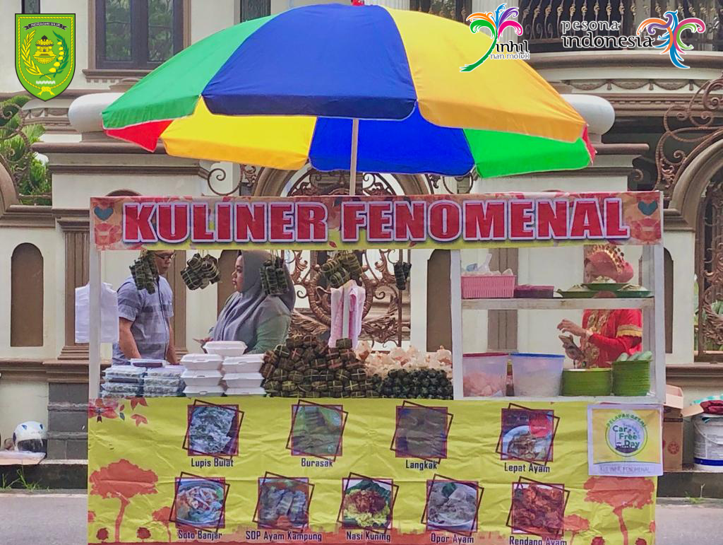 Turut Menghiasi CFD, Lapak Kuliner Fenomenal Sajikan Hidangan Sarapan