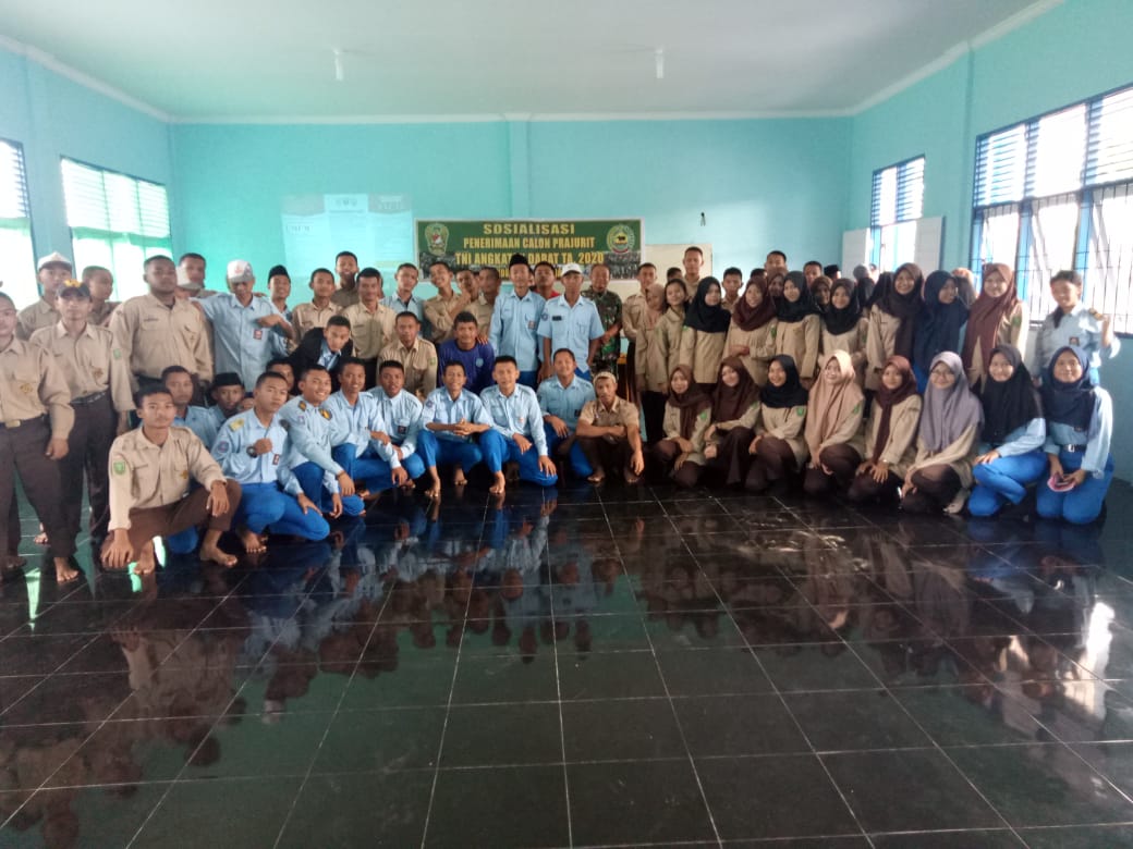 Kodim 0320/Dumai Gelar Sosialisasi Penerimaan Calon Prajurit TNI-AD TA.2020
