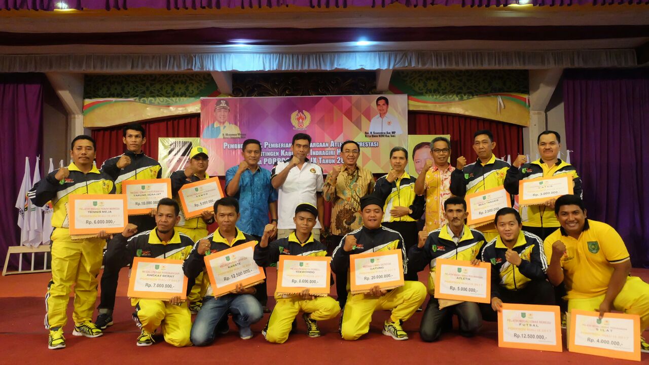 Porprov Riau Ke-IX, Inhil Berhasil Raih Puluhan Medali