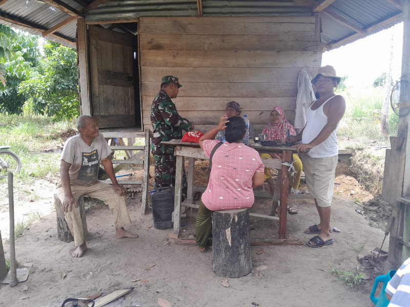 Pencegahan Karhutla Oleh Serma Fahrizal Purba