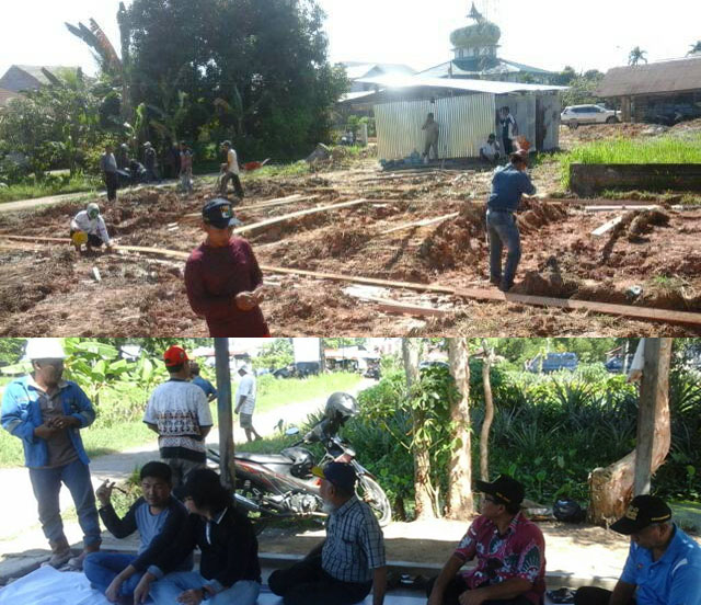 Masyarakat Minang Goro Pembangunan Gedung IKMR Dumai