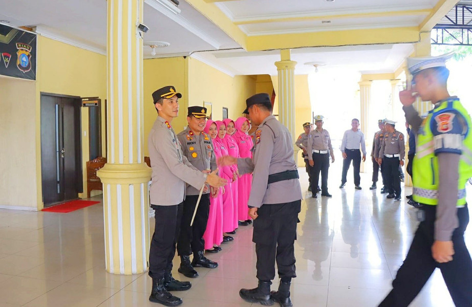Pererat Silaturahmi, Kepolisian Resort Rokan Hilir Gelar Halalbihalal