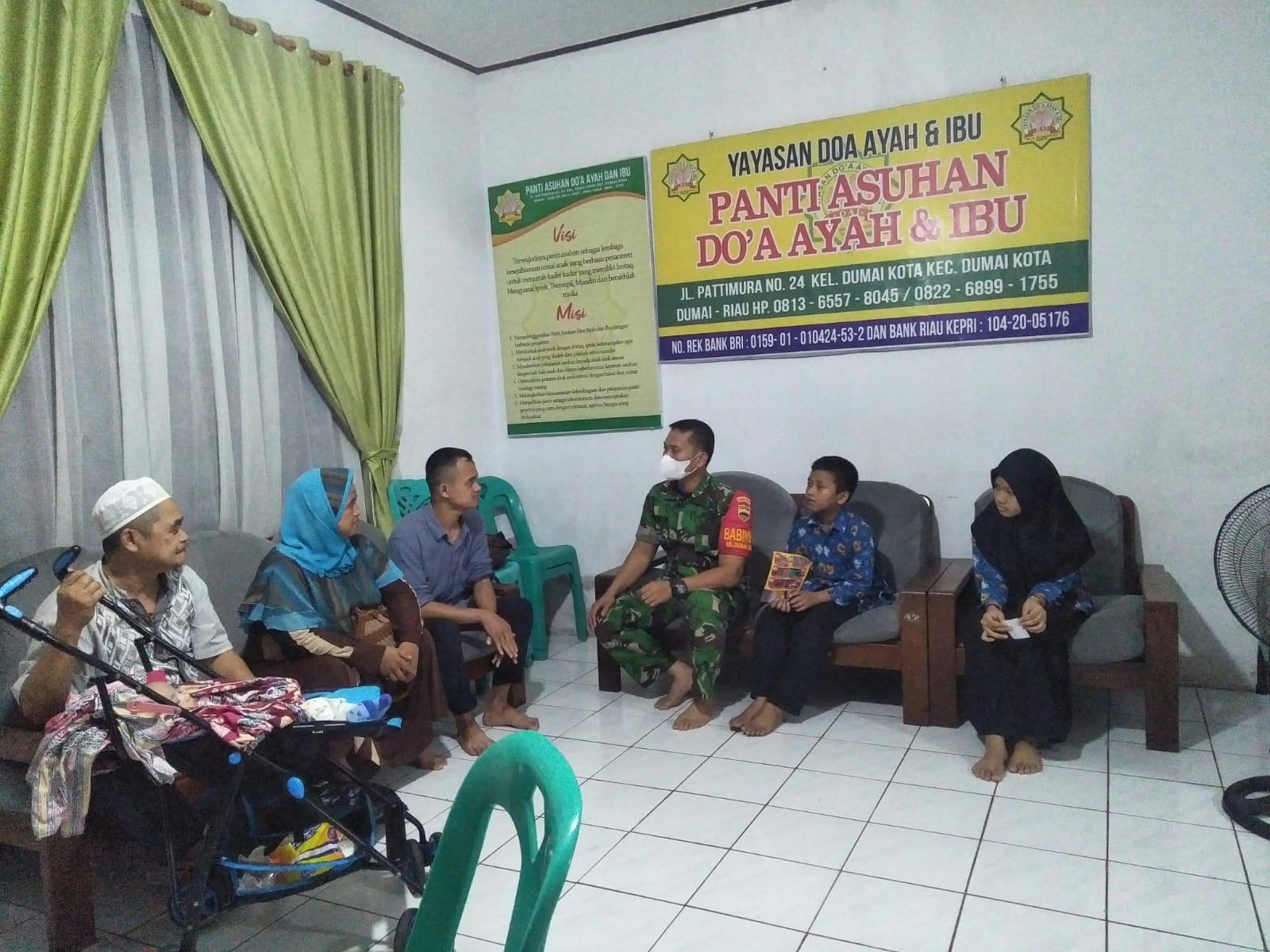 Serda Boby Rahman Melaksanakan Sosialisasi dan Anjangsana