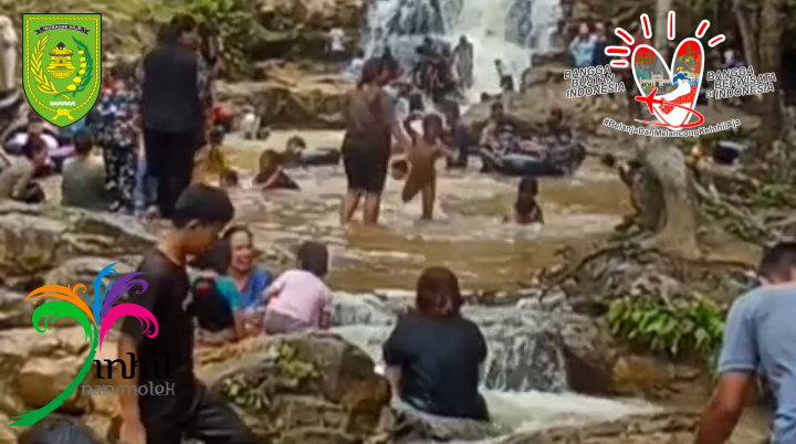 Objek Wisata Air Terjun Tembulun Rusa Ramai Dikunjungi saat Idul Adha 1445 H