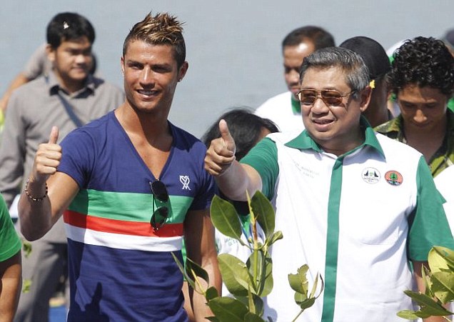 SBY: Ronaldo Mencintai Indonesia, Saya Senang Sama Dia, Selamat Portugal Juara