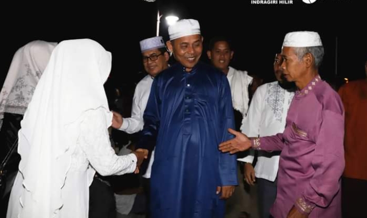 Pj Bupati Inhil Menghadiri Haul Syekh Samman Di Majelis Ta'lim Hidayatul Awwam