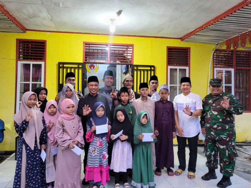 KONI Kabupaten Bengkalis Gelar Buka Bersama dan Serahkan Santunan Belasan Anak Yatim