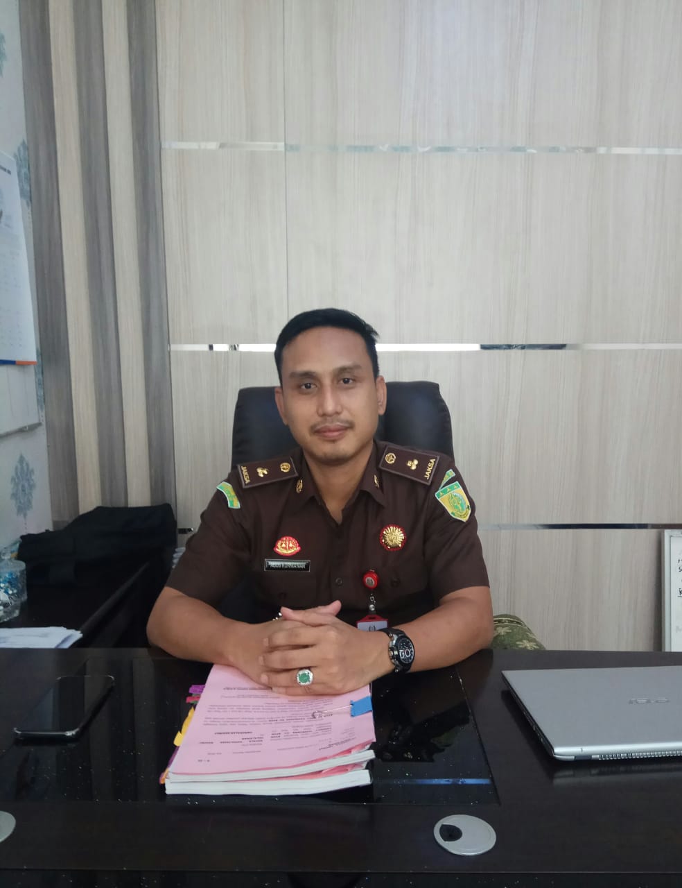 Tahap II Kejari Pelalawan terima Limpahan Kasus Pemalsuan dari Polda Riau