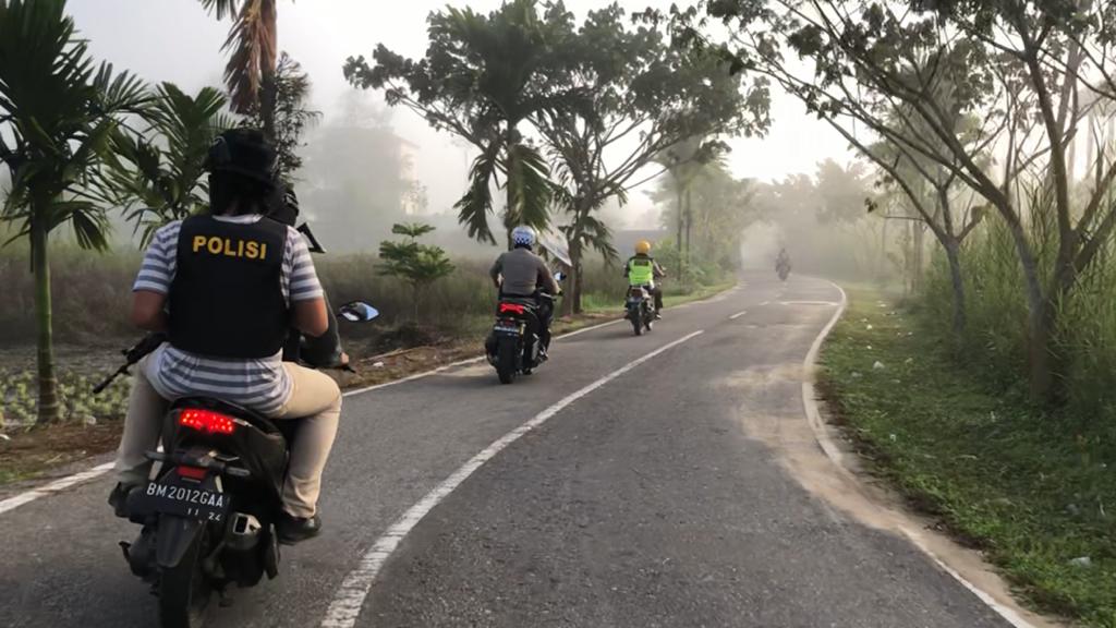 Polres Inhil Kembali Turunkan Satgas Patroli Anti Begal Sepeda