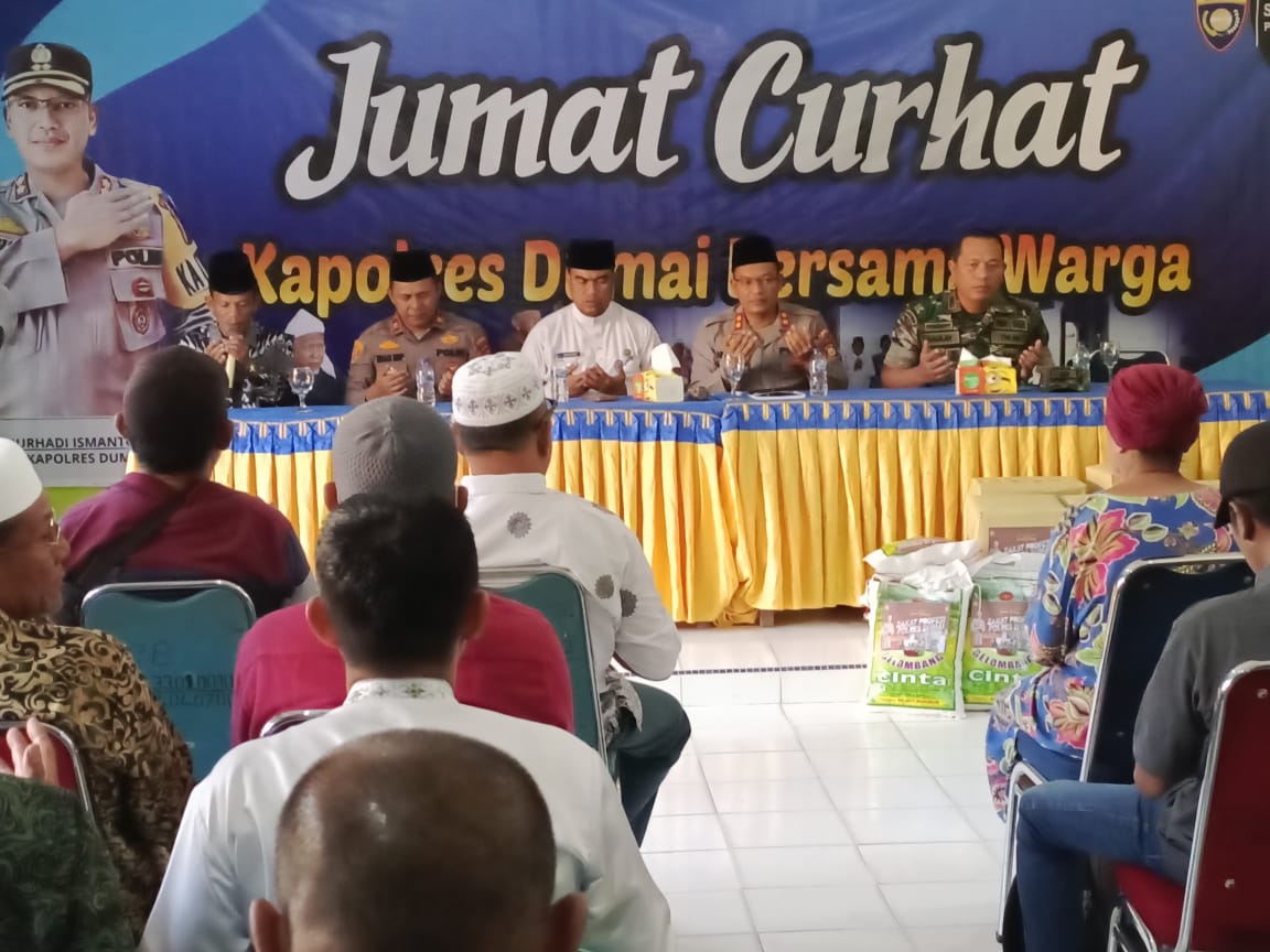 Danramil 02 Hadiri Giat Jum'at Curhat
