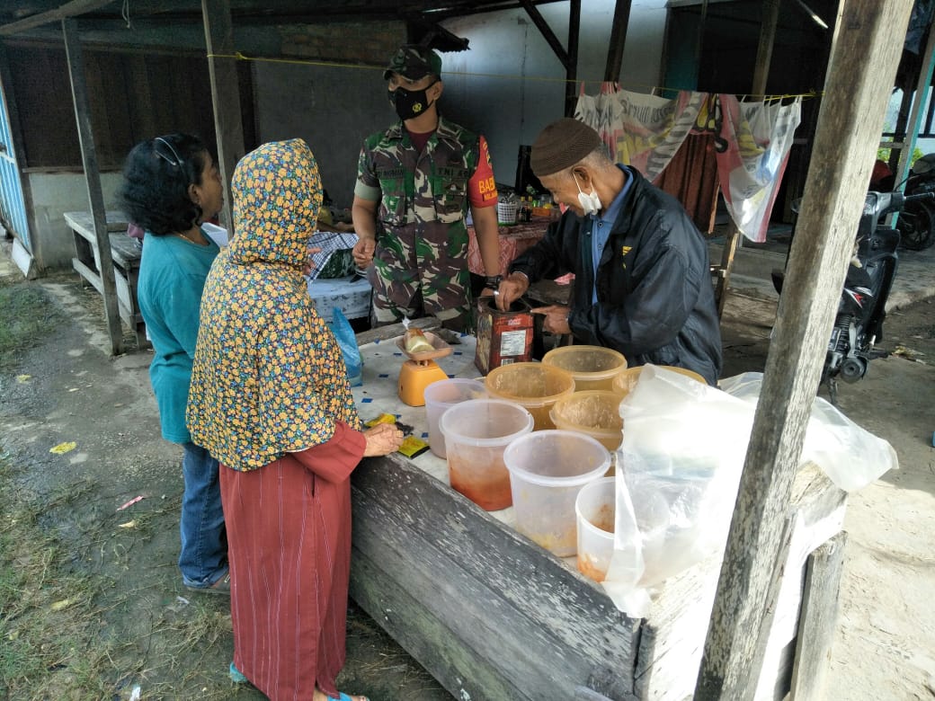 Serda Boby Rahman Datangi Masyarakat di Jalan Tenaga RT 01