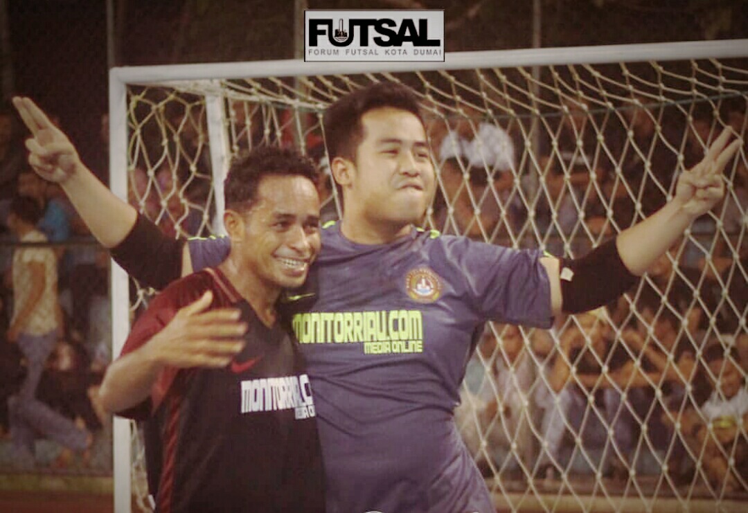 Pertama Kali Tampil, Tim Futsal Monitorriau FC Lolos 8 Besar
