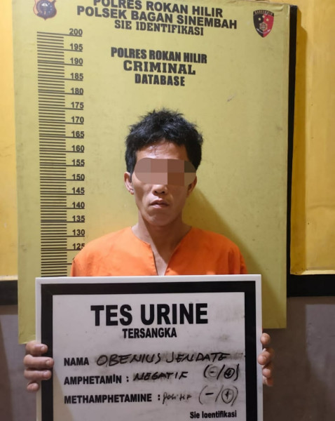 Curi TBS, OJ Kini Meringkuk di Sel Tahanan Polsek Bagan Sinembah Usai Ditangkap Warga