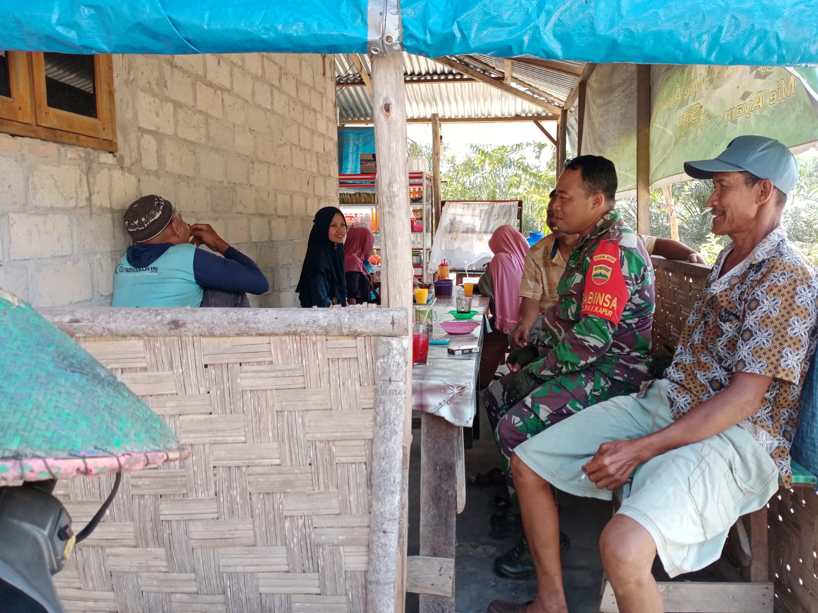 Cegah Pencurian Sawit, Ini Yang Dilakukan Oleh Pelda Joko