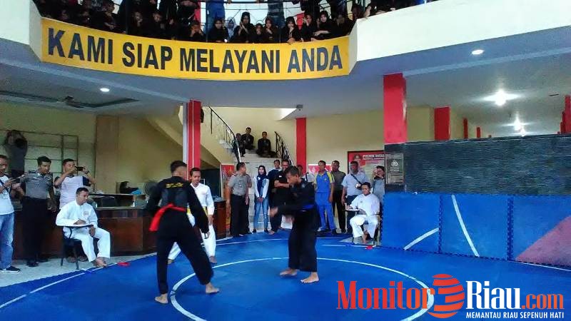HUT Bhayangkara ke-72, Polsek Batam Kota Gelar Kejuaraan Pencak Silat