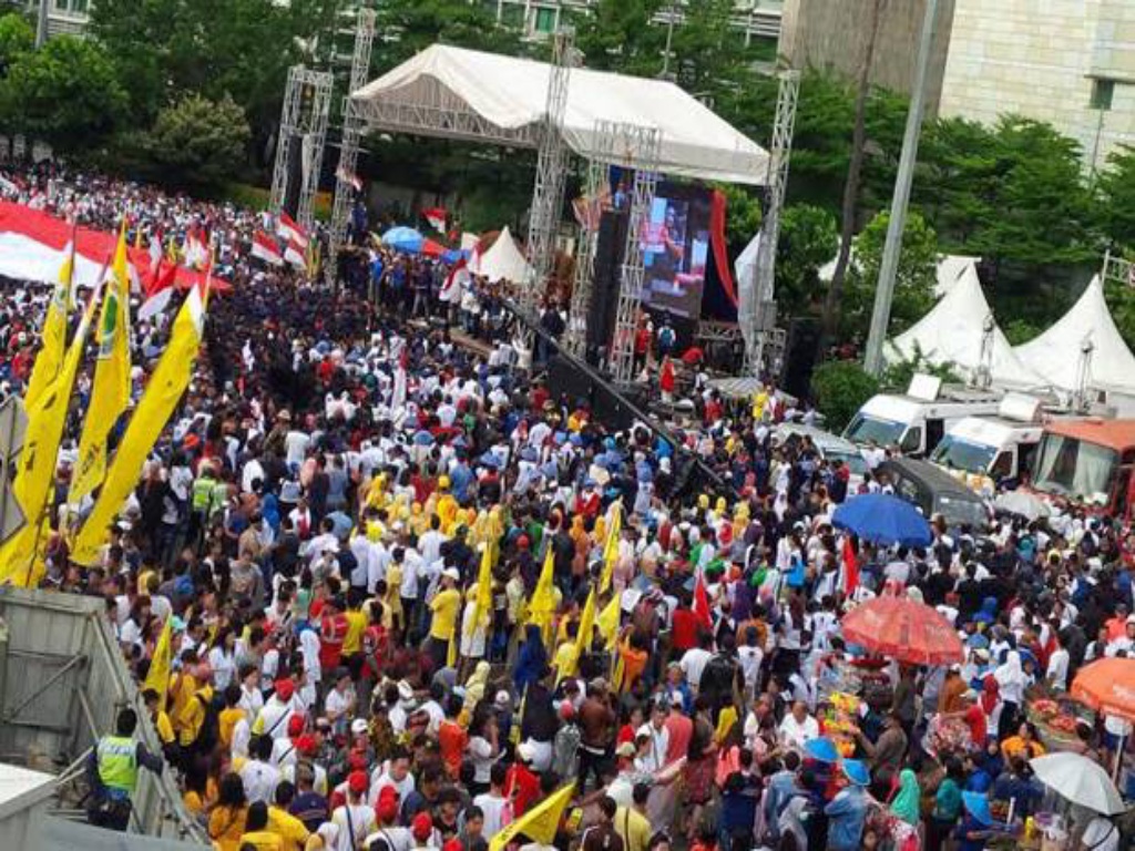 Nah Lho...!!! Walhi Catat 5 Pelanggaran Aksi Kita Indonesia 412 di Bundaran HI