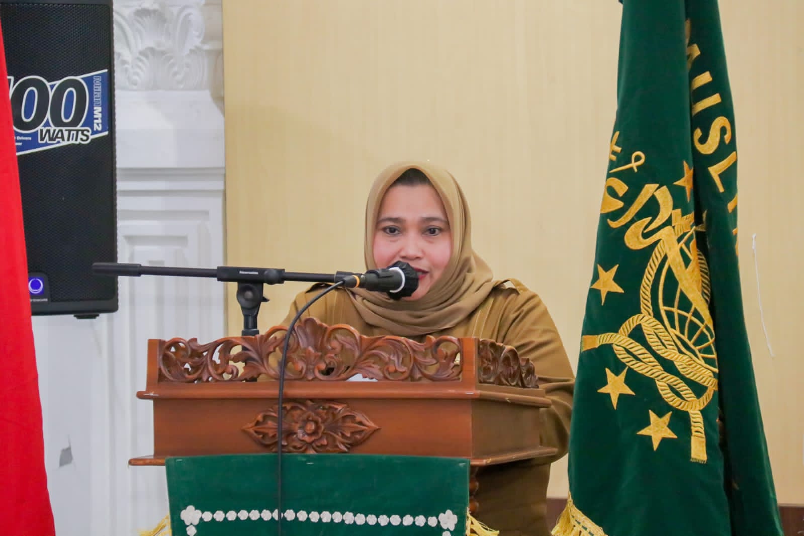 Buka Konferensi Cabang Ke-IV, Kasmarni : Kiprah Muslimat NU Tidak Dapat Dipungkiri